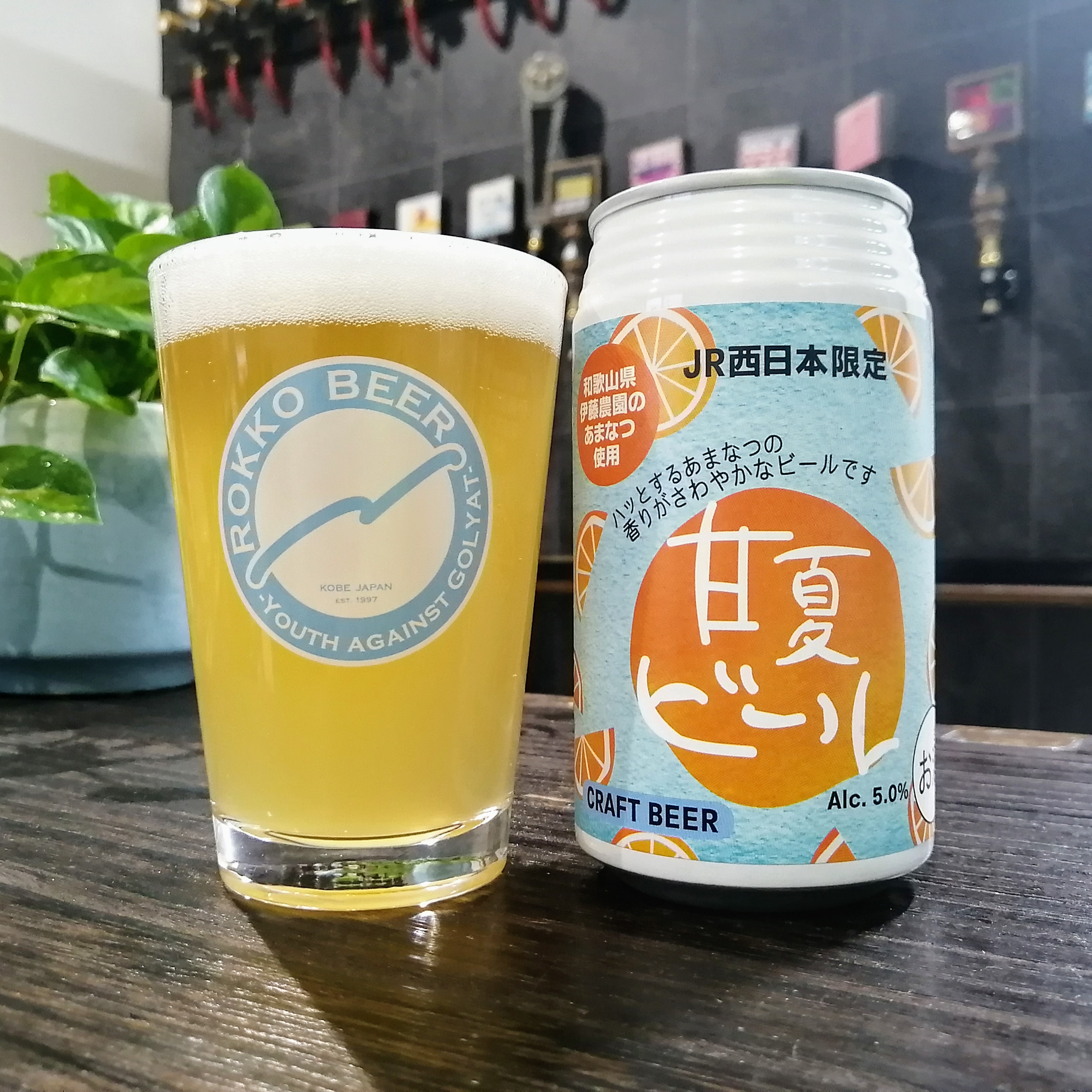 JR西日本限定!! 甘夏ビール